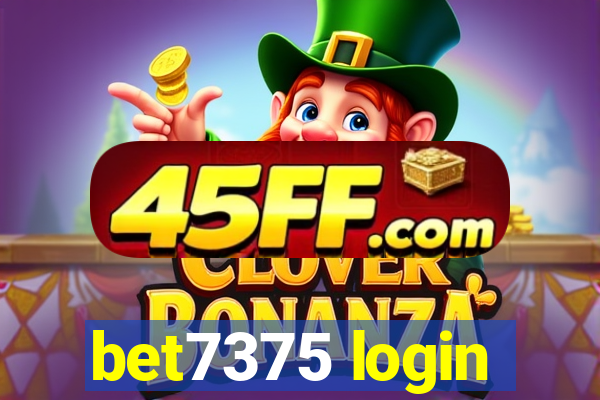 bet7375 login